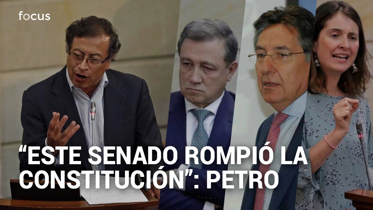 La despachada de Petro contra Ernesto Macías y Néstor Humberto Martínez por debate Odebrecht