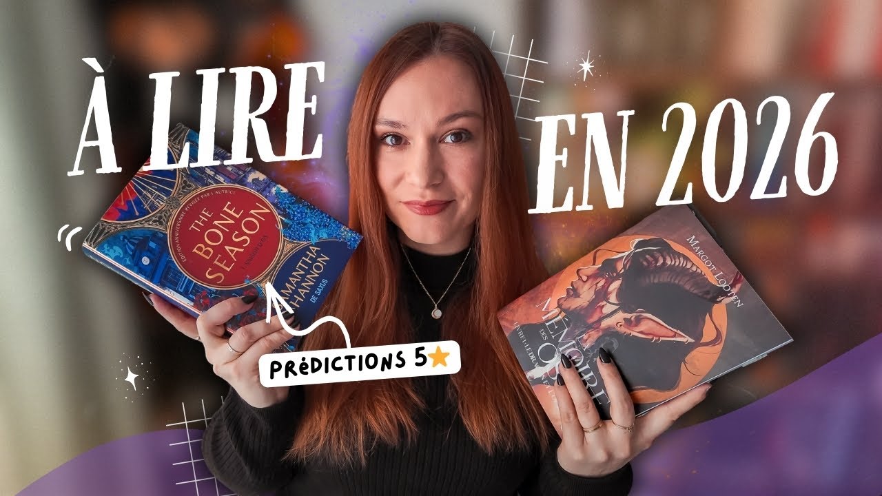 Ces 12 LIVRES que je DOIS lire en 2026 ✨📚
