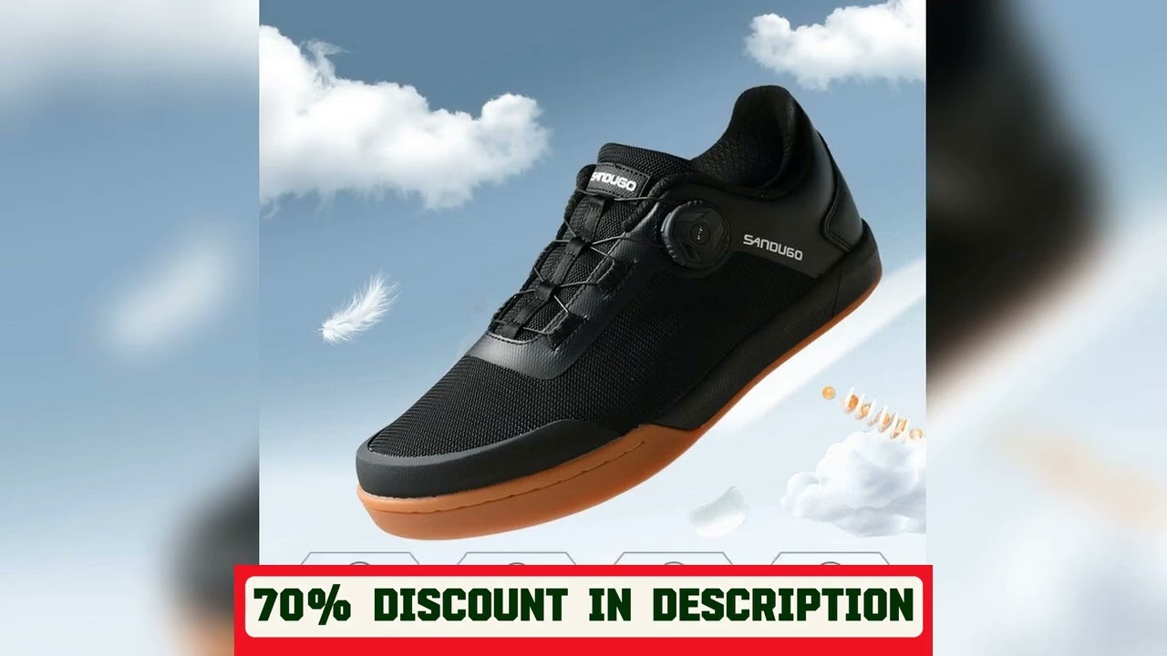 A must-have product #Sandugo MTB Mountain Bike Shoes for XC/Enduro/DH Cycling, Speed Lace Dial Sys