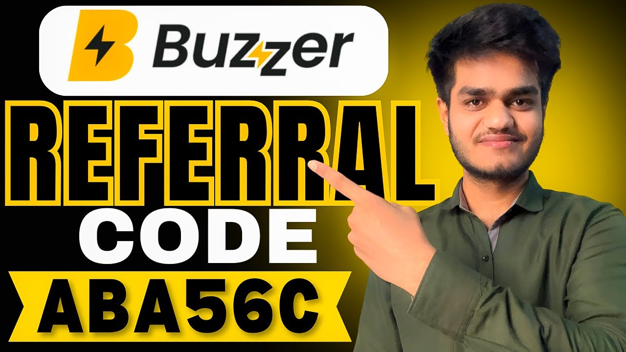 Buzzer App Referral Code : (ABA56C) Get 20% Bonus points | Buzzer App Invite Code