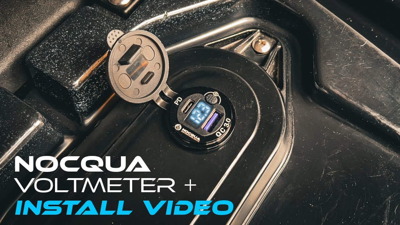 Nocqua Voltmeter + | Install Video