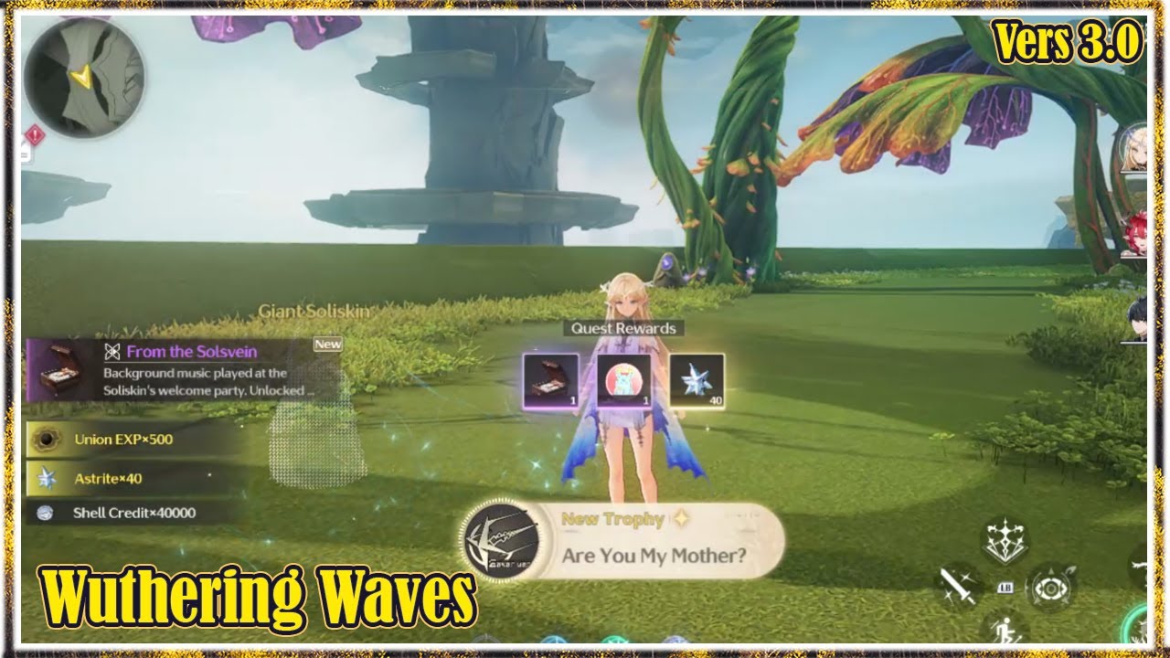 Laha Roi : Ekploring The Extreme Edge - Soliskin Quest | Wuthering Waves Vers 3.0