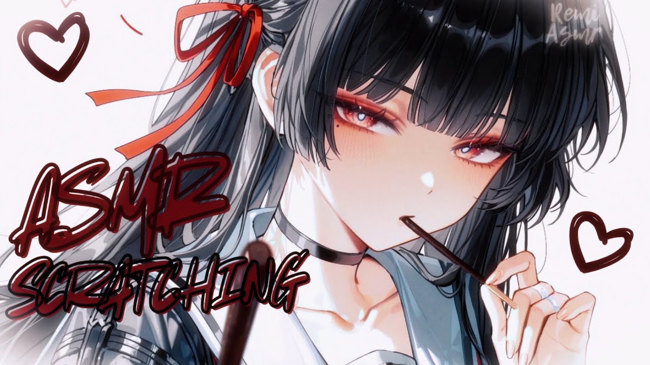 АСМР 💗чешу ушки и шепчу💗 массажик 💗 vtuber russian girl whispers