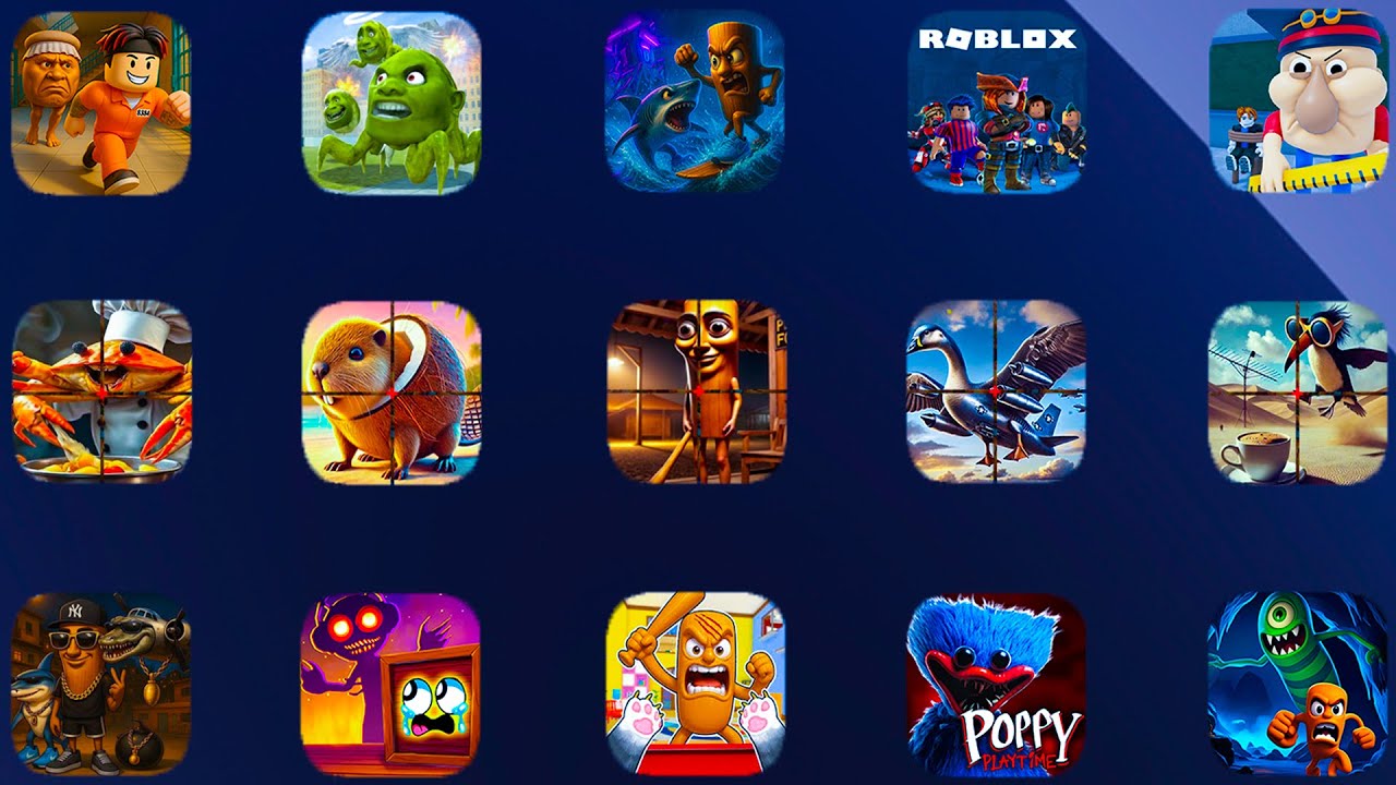 Meme Sniper, Brainrot Fighter, Roblox, Poppy Playtime, Zoonomaly, Lin Gang Melon, Game Play,Game Mod