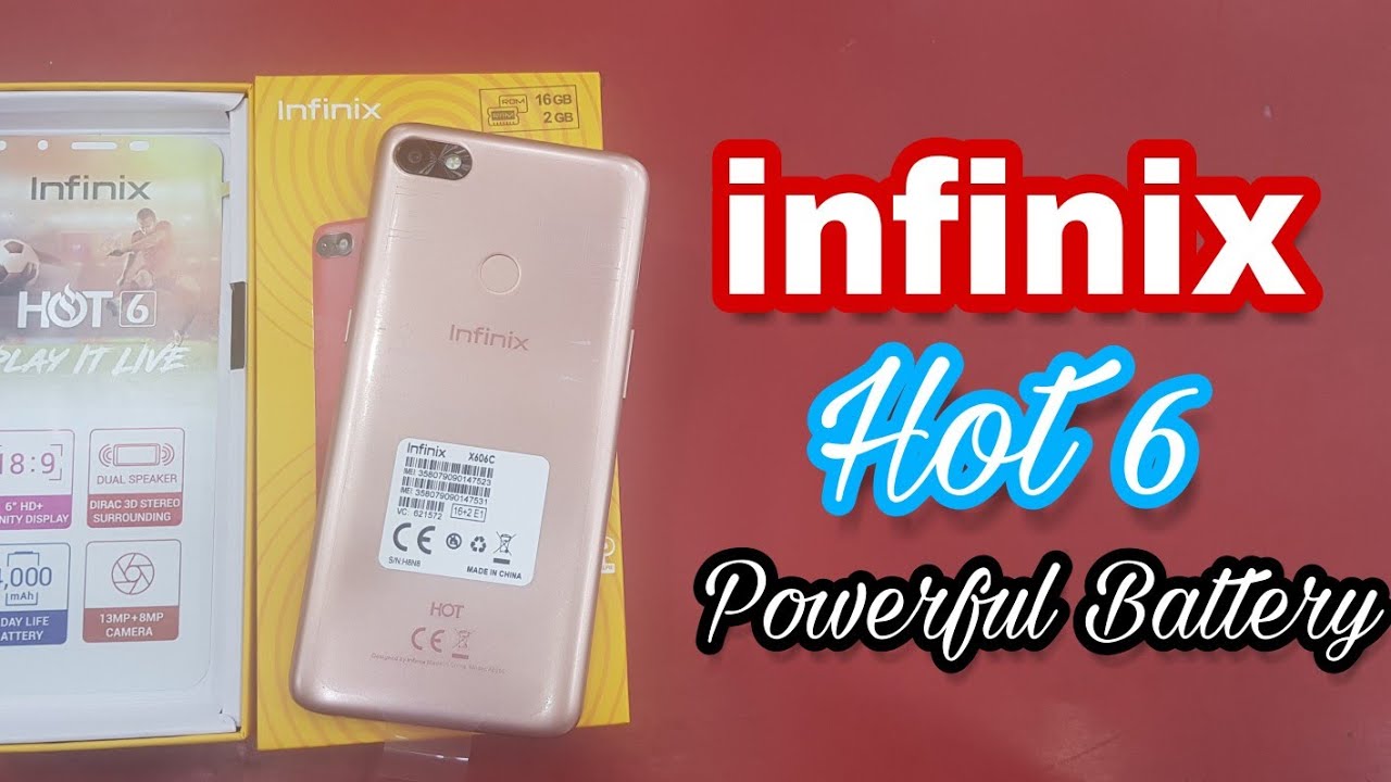 infinix Hot 6 unBoxing (Gold) in urdu/hindi - (15,700 Rs) - iTinbox