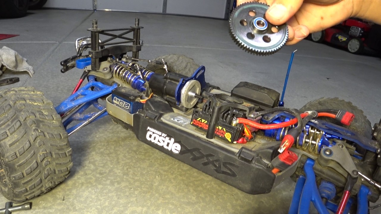 Robinson Racing Spur Gear Install E Revo