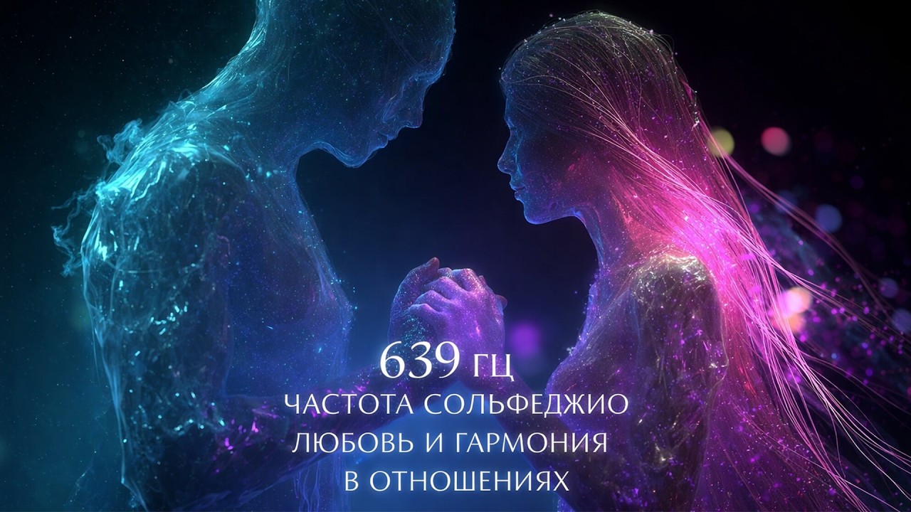 639 Гц Частота Сольфеджио | Любовь, Гармония, Отношения
