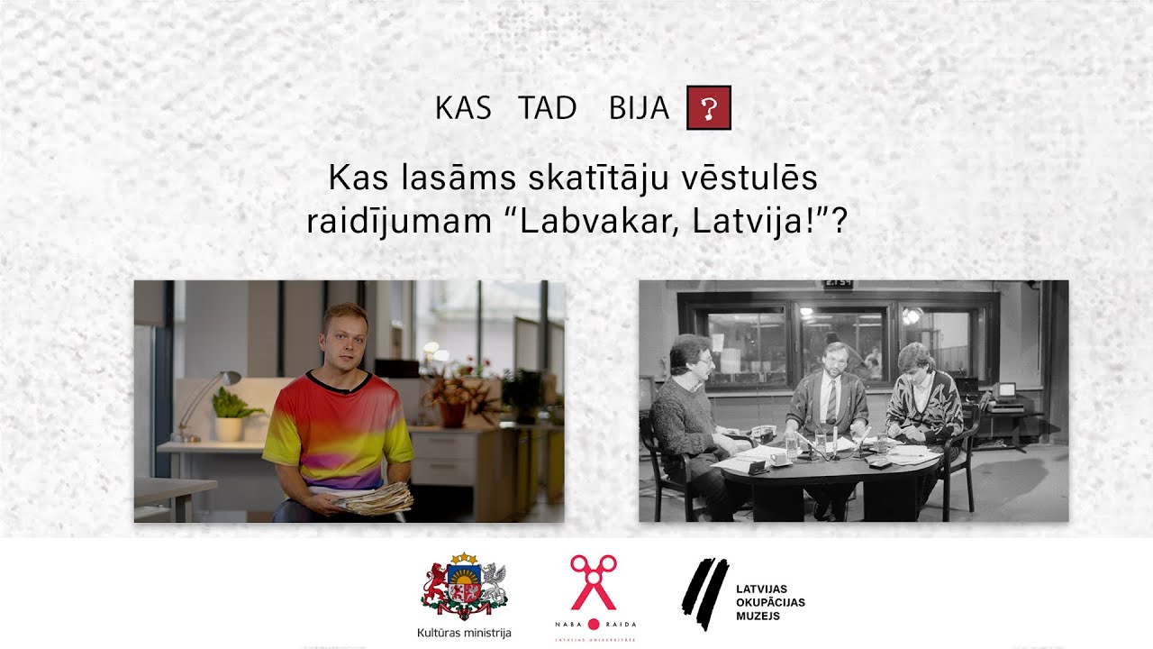 Kā “Labvakar, Latvija!” kļuva par populārāko Atmodas raidījumu?