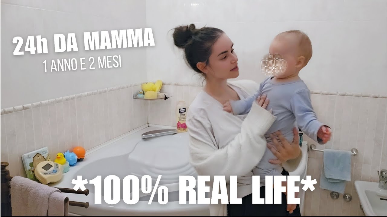 Vlog 24H da MAMMA - 14 mesi *100% REAL LIFE*