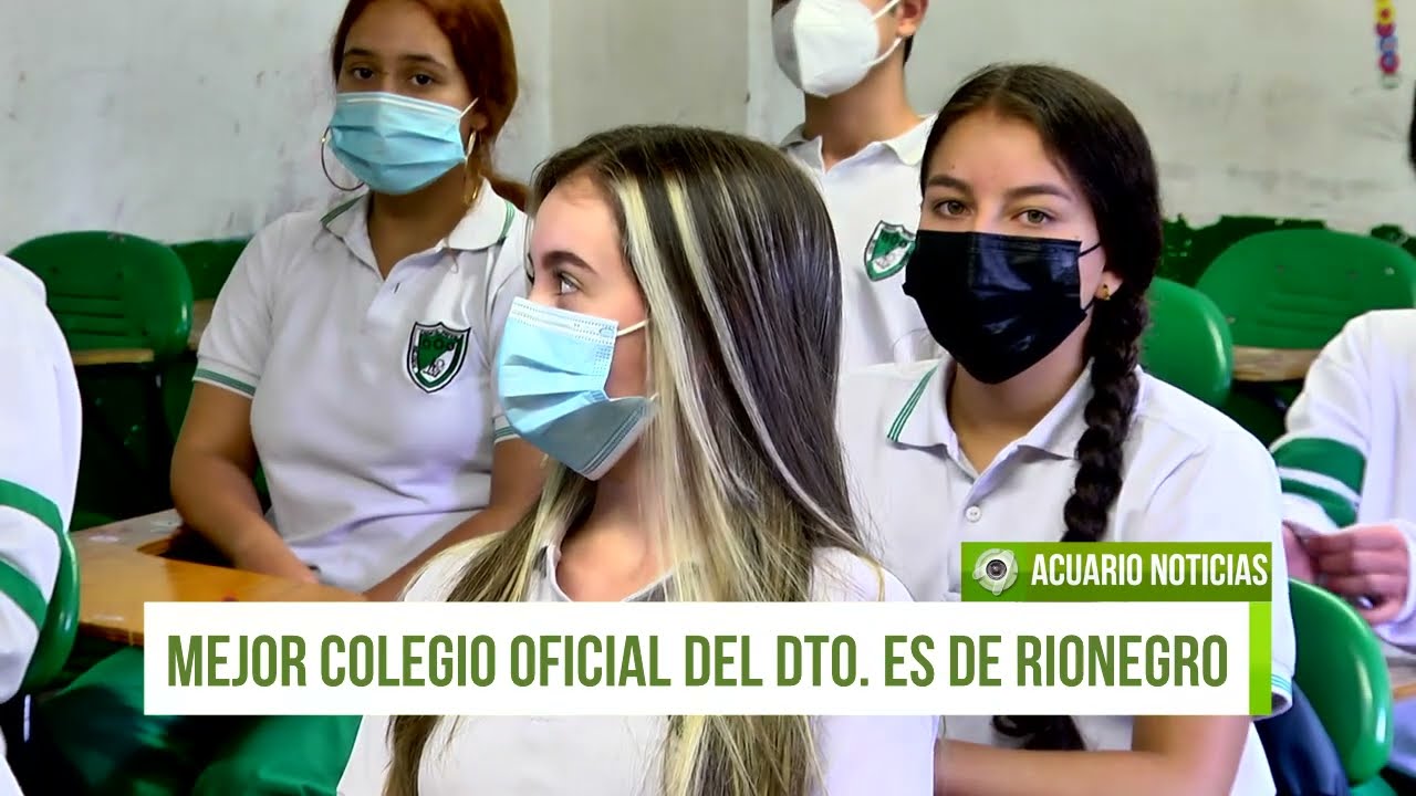 El mejor colegio oficial del departamento está en Rionegro