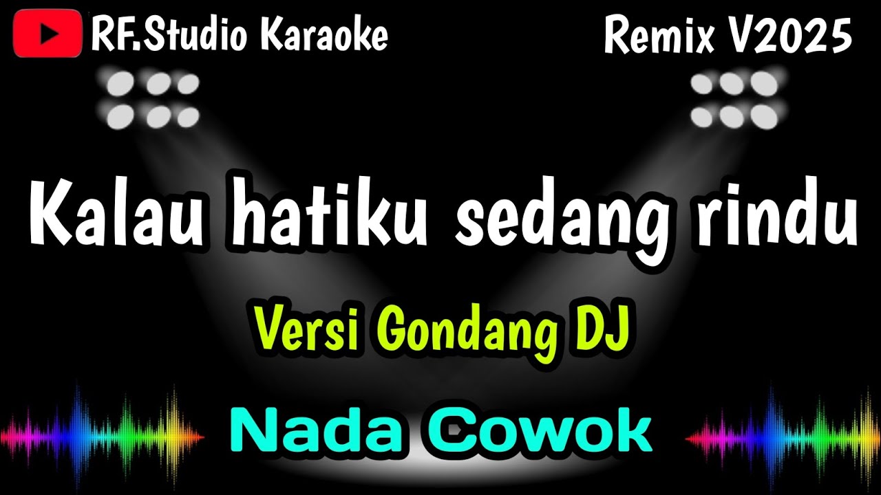 RINDU - Iis Dahlia - [Karaoke] NADA COWOK _Versi terbaru - Gondang Dj @rfstudiokaraoke