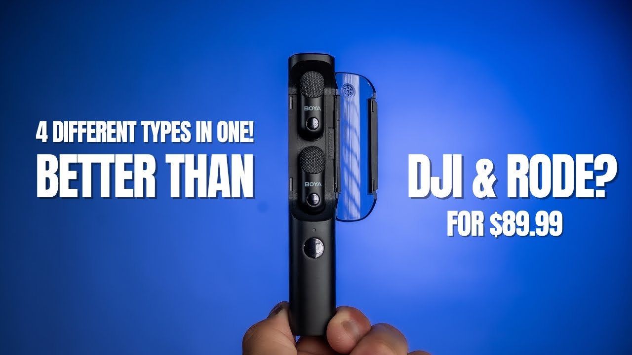 A Microphone that uses AI to cancel out Noise | dji Mic 2 Killer?