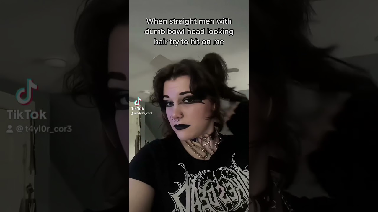 I'm Not Attracted To You ✰ ☠︎︎ ⛥🕷️🀐 #gothgirl #emogirl #gothmakeup #alternativemakeup #alternative