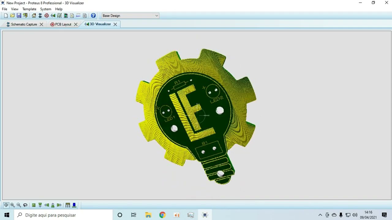 Como Fazer PCB com formatos de desenhos (PCI no isis e ares proteus)