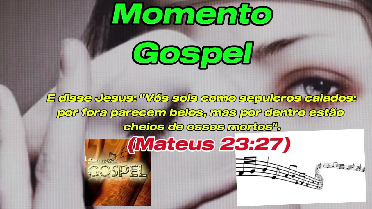 Momento Gospel: louvor Rasga o véu do meu coração.