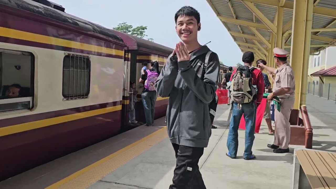 รถเร็ว 170 จอดบ้านโป่ง Rapid train 170 Yala - Krungthep Aphiwat