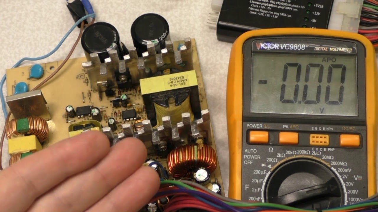 Общие рекомендации по ремонту комповых импульсных БП