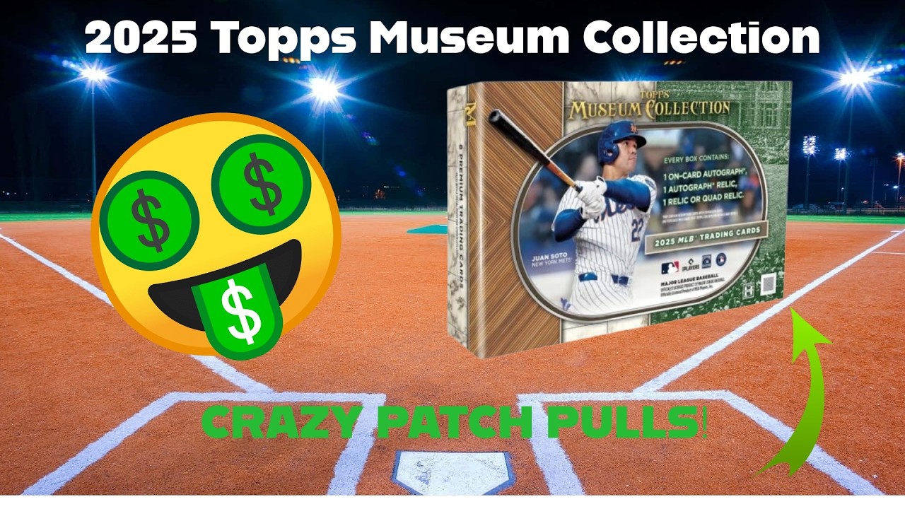 2025 Topps Museum Collection JUMBO PATCHES MONSTER HITS!!