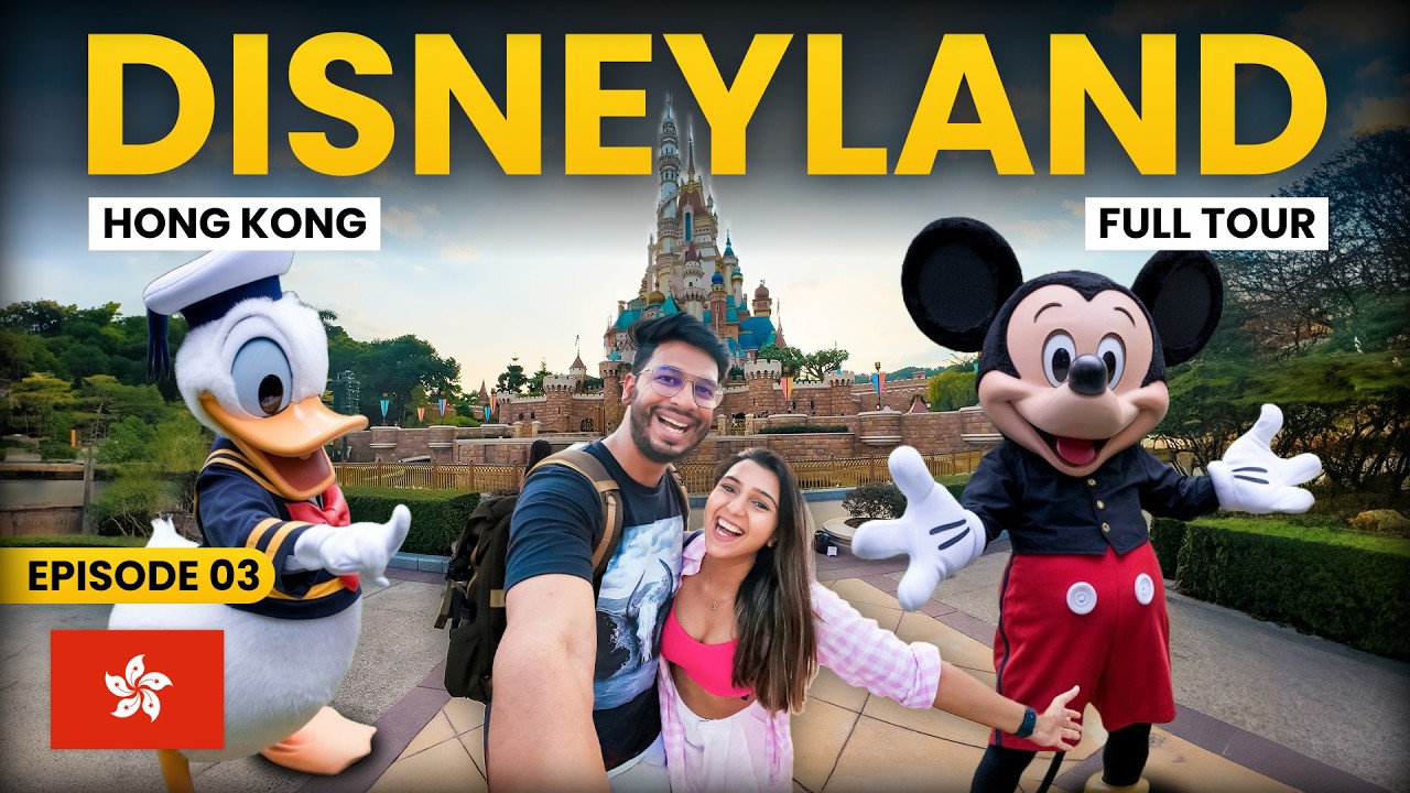 Disneyland Hong Kong - Full Walkthrough and Ride Details | Total Expense