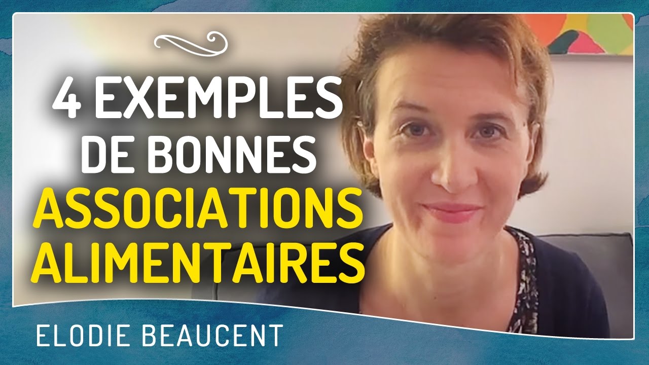 4 exemples de BONNES ASSOCIATIONS ALIMENTAIRES