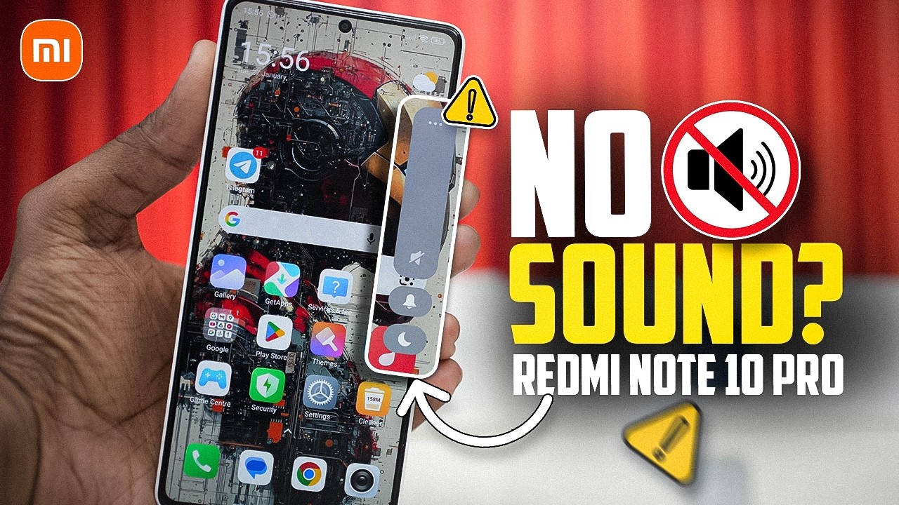 Как исправить проблему отсутствия звука на Redmi Note 10 Pro Max | Исправление проблем со звуком ...