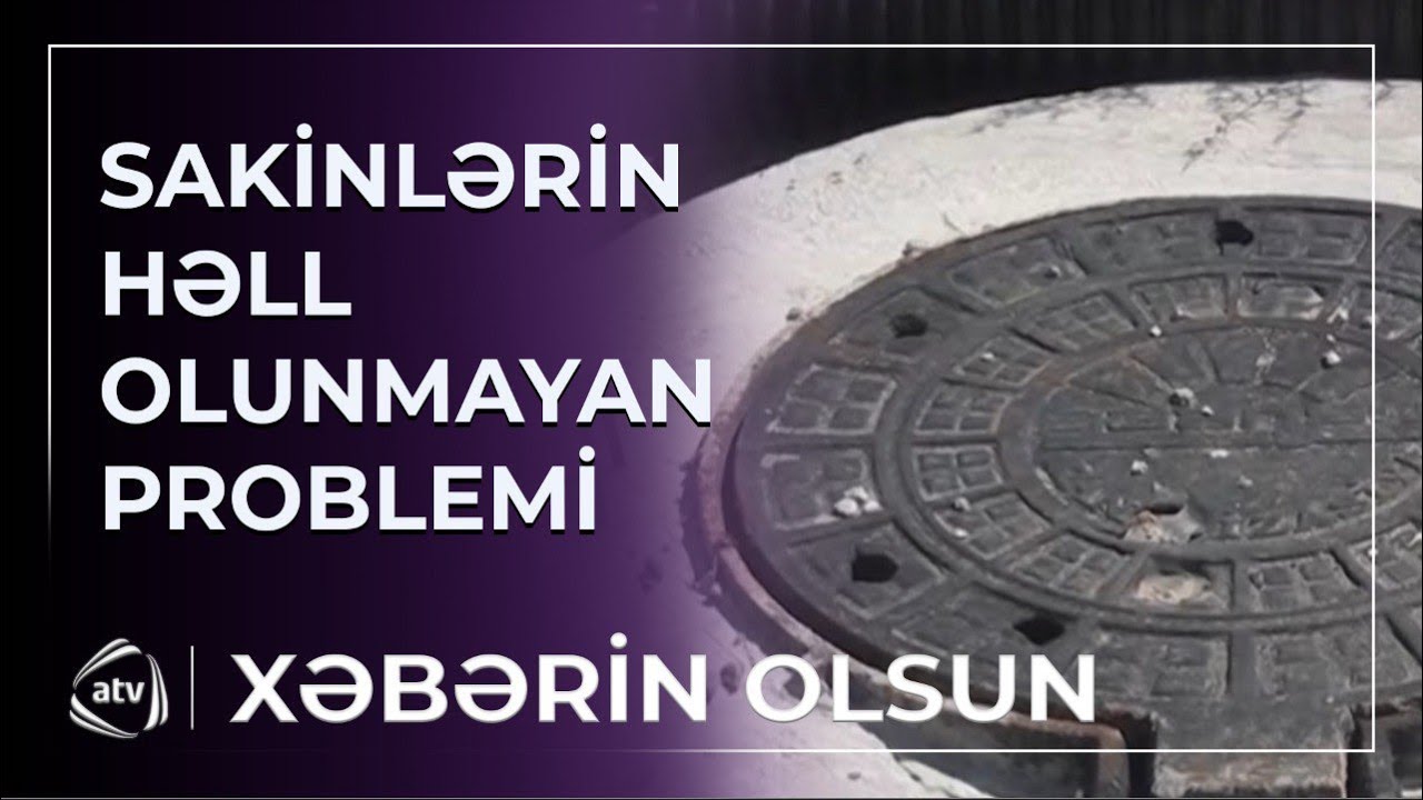 Şirvan şəhərinin kanalizasiya problemi / Xəbərin olsun