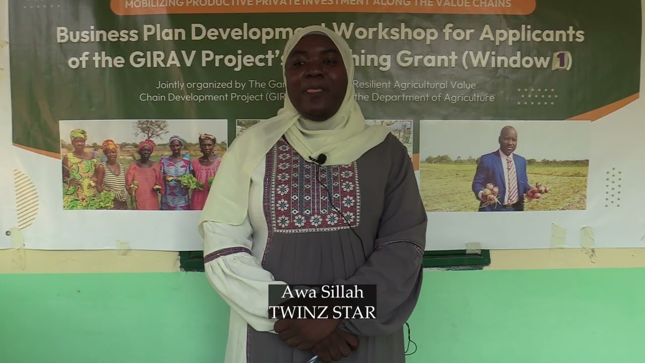 GIRAV MATCHING GRANT WINDOW 1 APPLICANTS