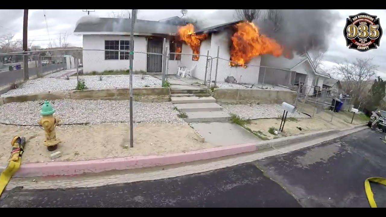 #Local935 #Firefighters respond to Residential Arson Fire in Old Town, #Victorville.