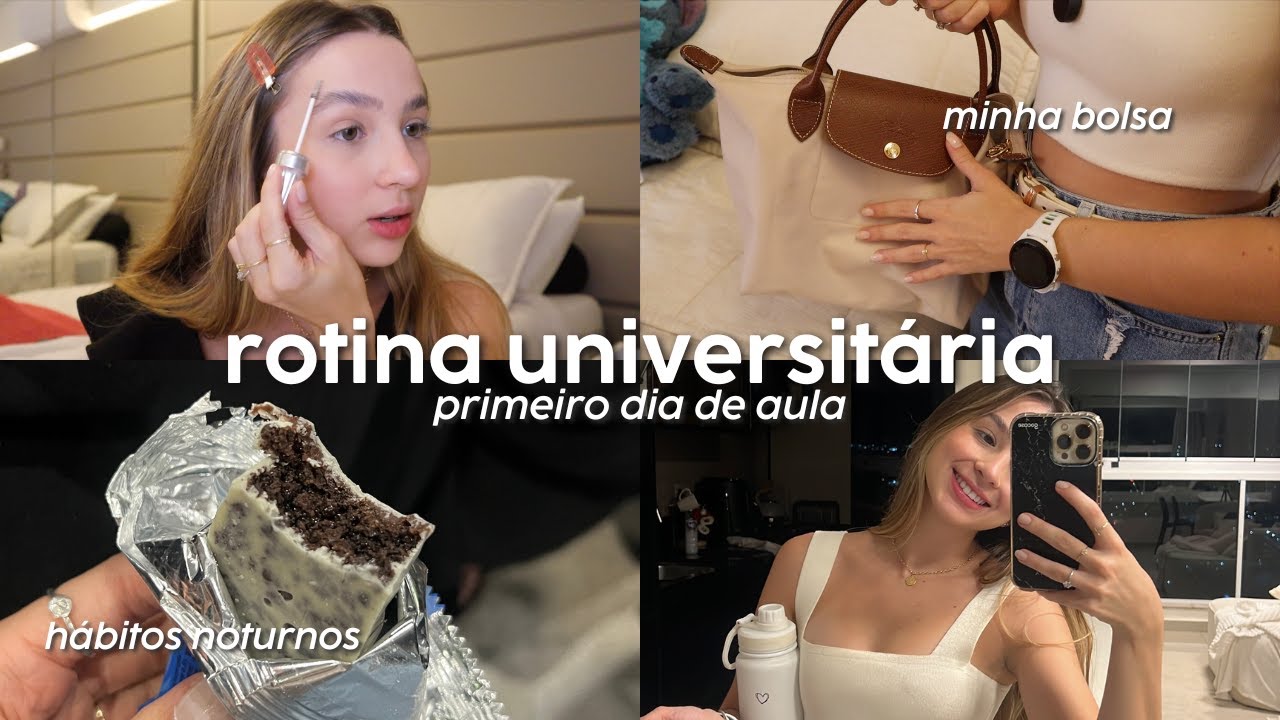 VLOG UNIVERSITÁRIO | rotina volta às aulas