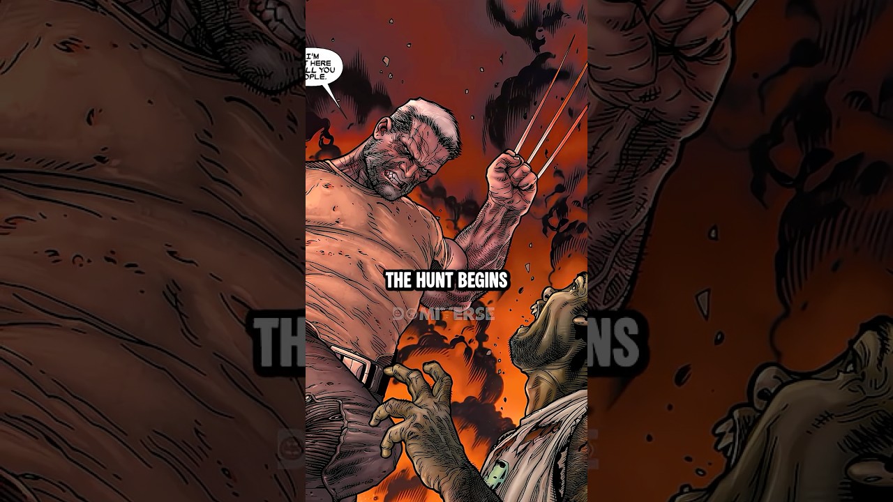 Hulk Made a Mistake Against Old Man Wolverine.. #wolverine #hulk  #comics #shorts #marvel