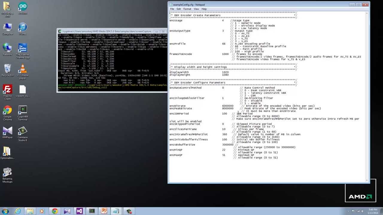 AMD Media SDK Tutorial : Using the AMF-DEM Library in Latency Sensitive Apps
