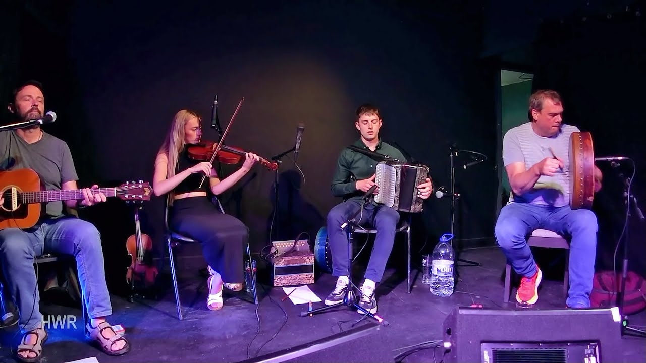 Jigs - Mannion, O Gorman, Clancy and Gough (1) - Craiceann Bodhrán Festival 2024