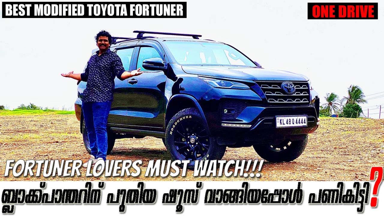 New Boots for My Black Panther 👌 | Most Modified Toyota Fortuner | Must Watch 😍😍