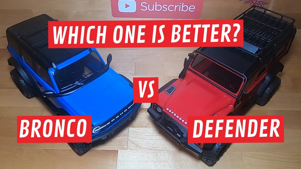 Traxxas TRX4m Bronco или Defender: какой из них лучше?