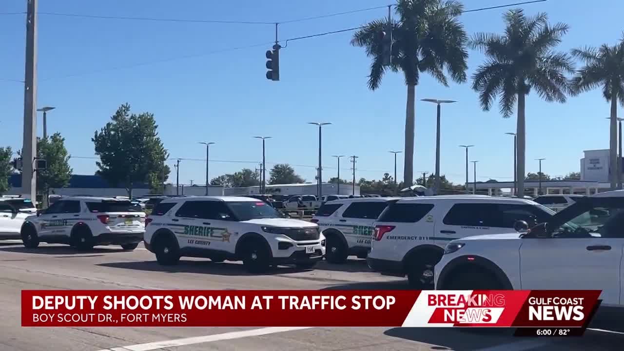 Lee County deputy shoots woman during traffic stop in Fort Myers