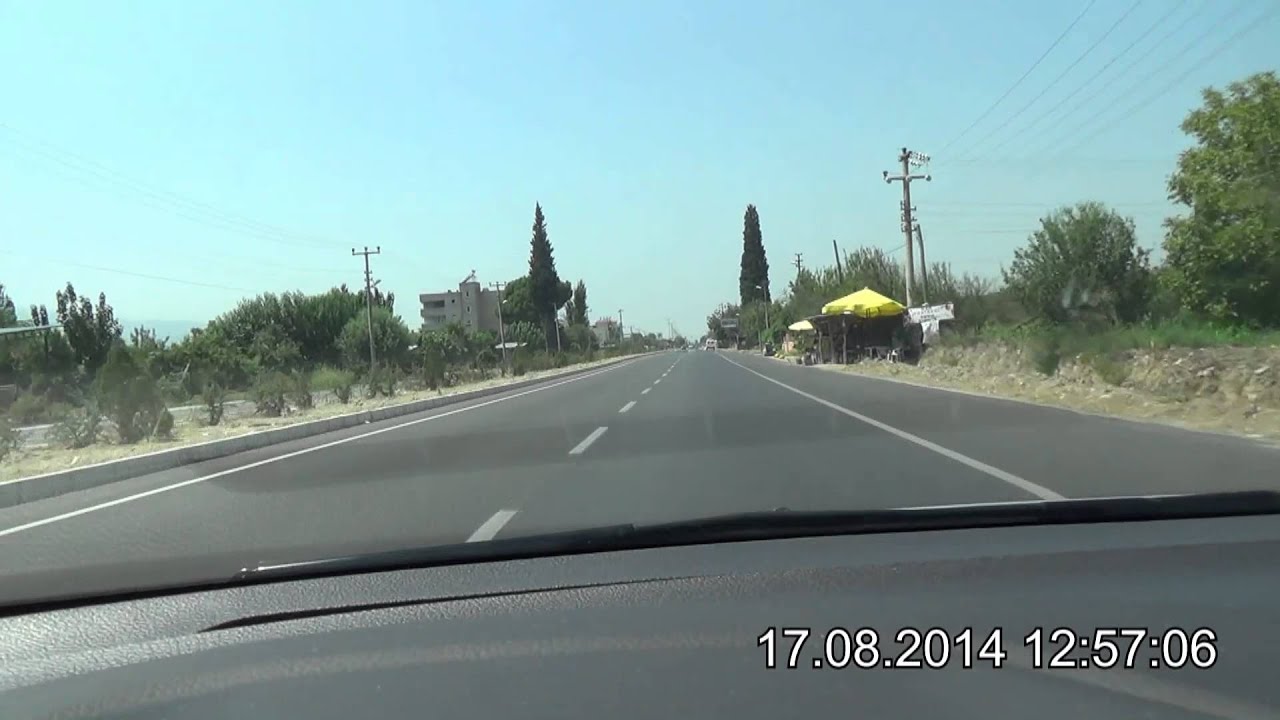 Buharkent - Feslek - Gencelli - Horsunlu - Pamukören - Kuyucak - Nazilli - Aydın Yolu D-320