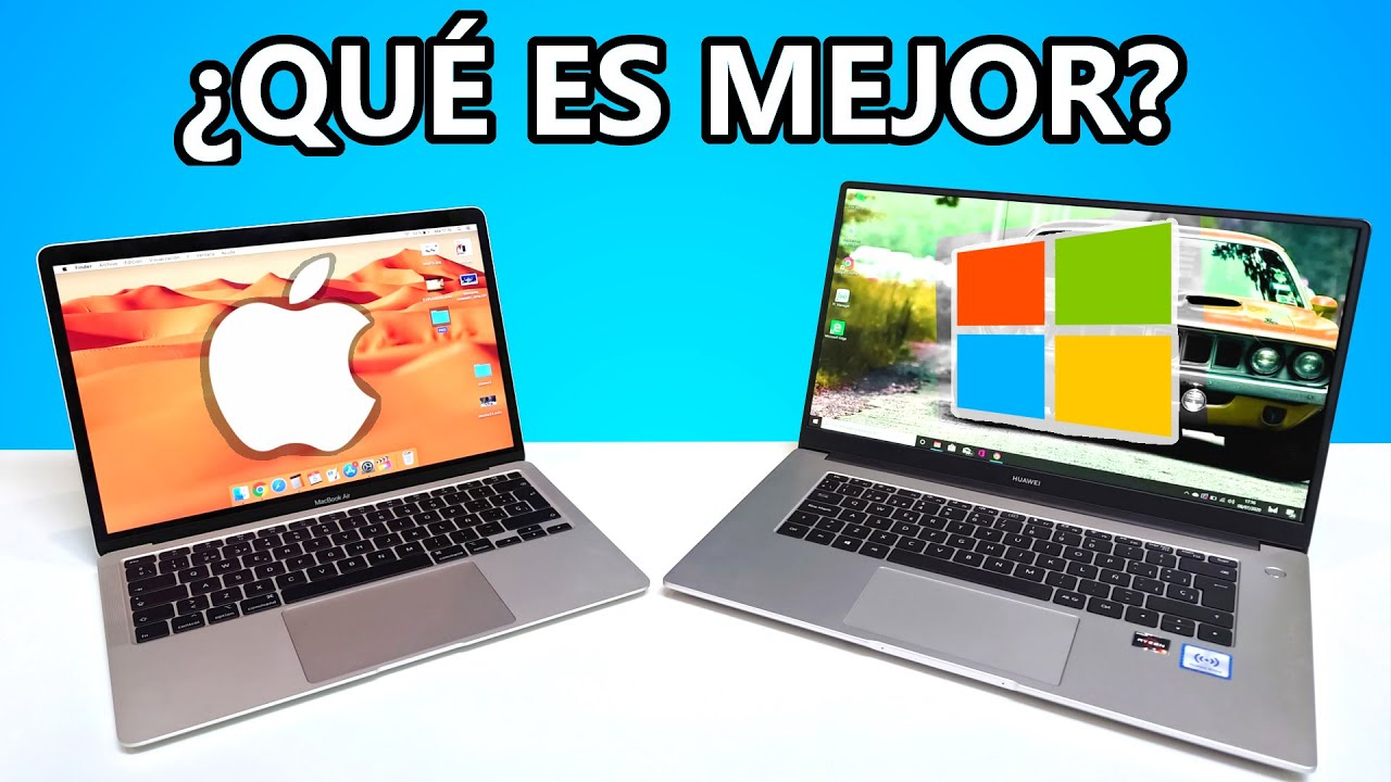 Mac vs PC, LA COMPARATIVA DEFINITIVA - ¿Es mejor un Macbook o PC Windows? 2020 en español