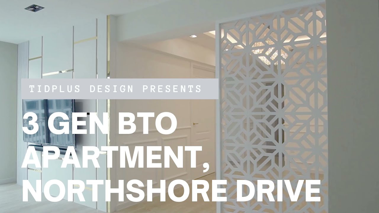 3 Gen BTO Apartment, Northshore Drive Renovation