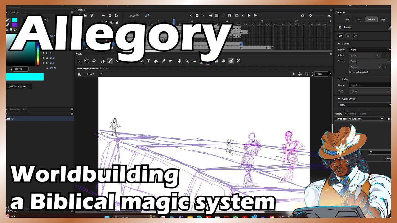 I Made a Biblical Magic system, I wrote more details | #art #allegory