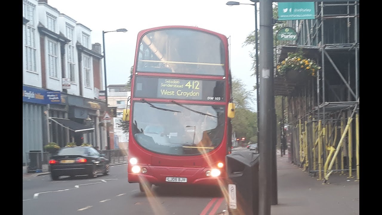 Arriva London VDL DB250 Wright Gemini, DW103 (LJ05 BJV), Route 412