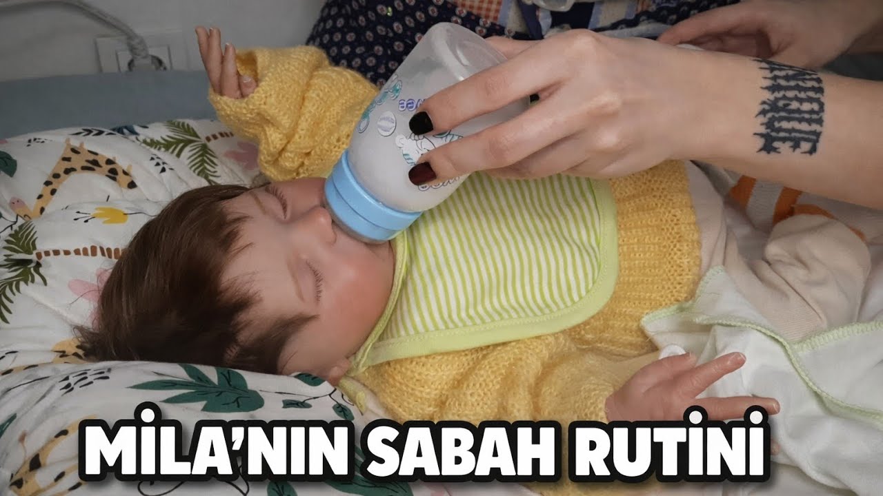 REBORN BEBEK SABAH RUTİNİ - BEBEKLE KIŞ SABAHI | REBORN ROLEPLAY 🍼👼🏻🩷