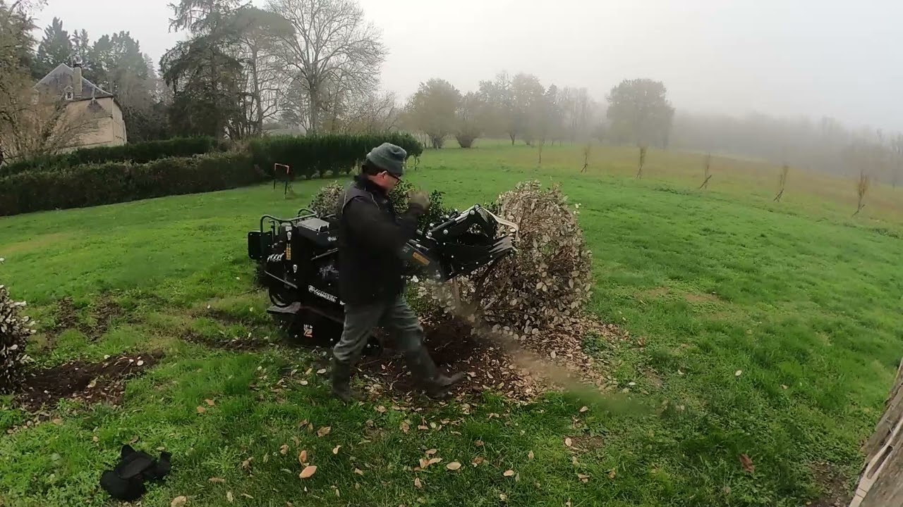 Arrachage avec le jansen KL 200