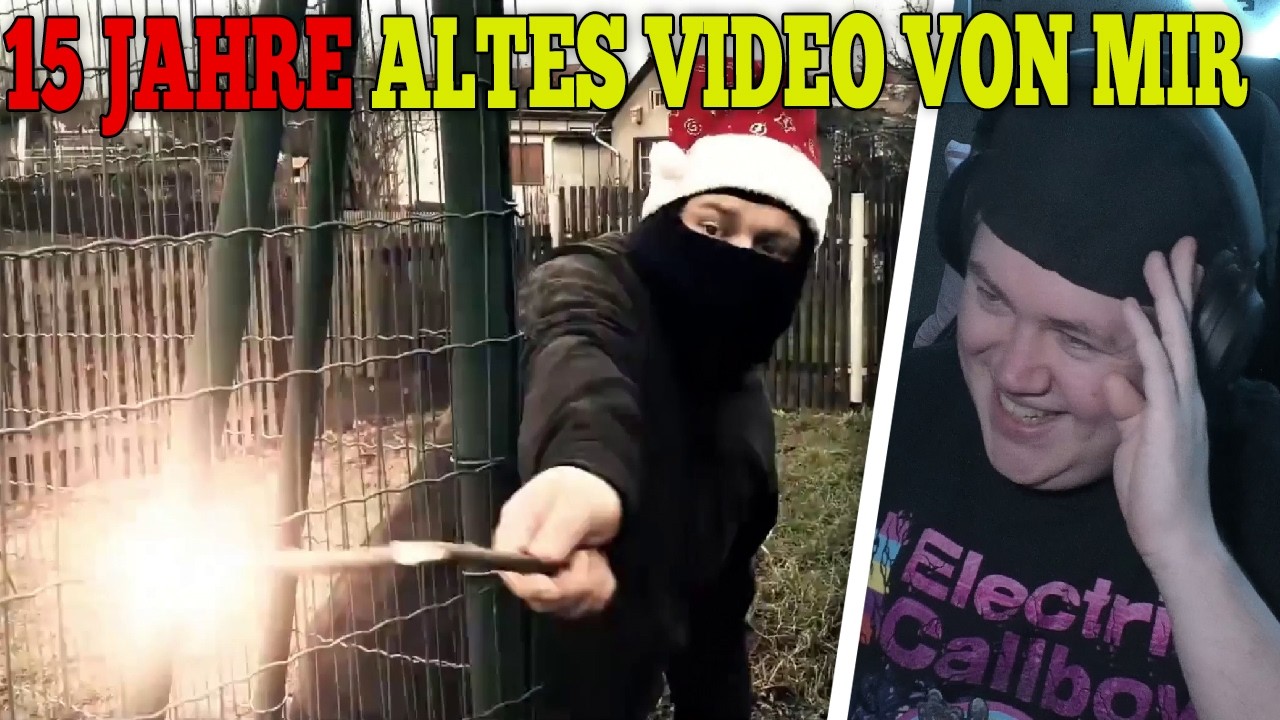 Ich REAGIERE auf 15 JAHRE alte VIDEOS von MIR