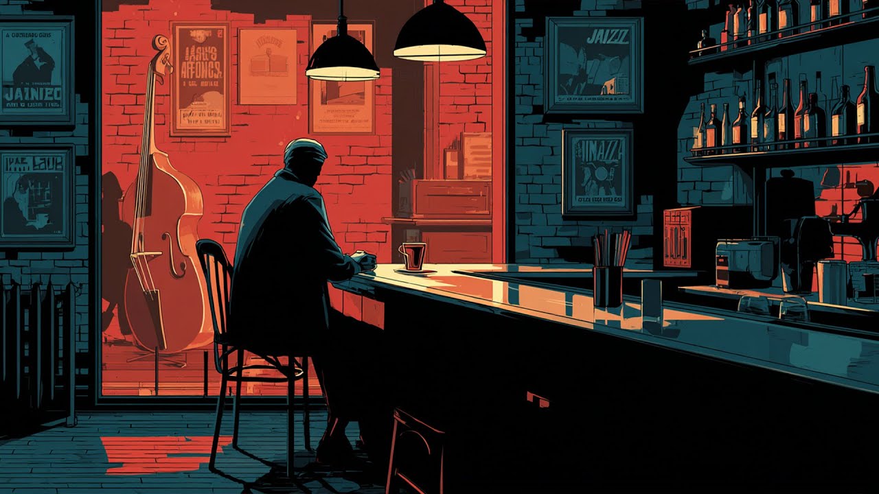 Waiting for No One 🥃 Dark Noir Jazz Music for Deep Thinking