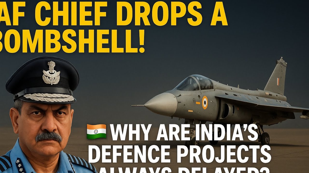 IAF Chief's Bombshell: Why India's Defence Projects Are Delayed?