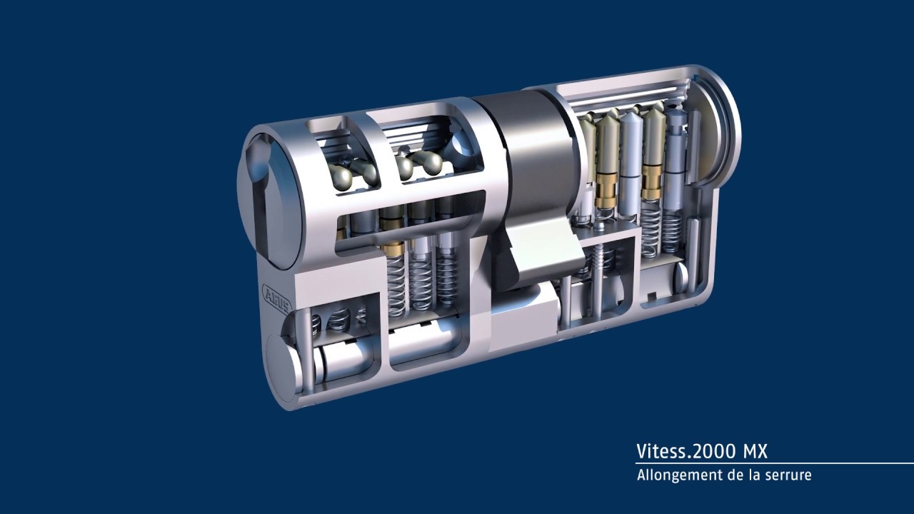 Cylindre de porte VITESS MX : Une grande sécurité avec des conditions imbattables