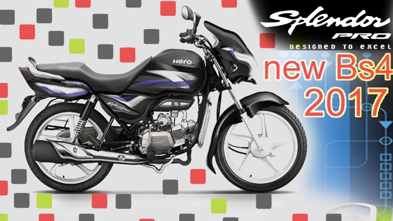 New Hero splendor pro bs4 2017