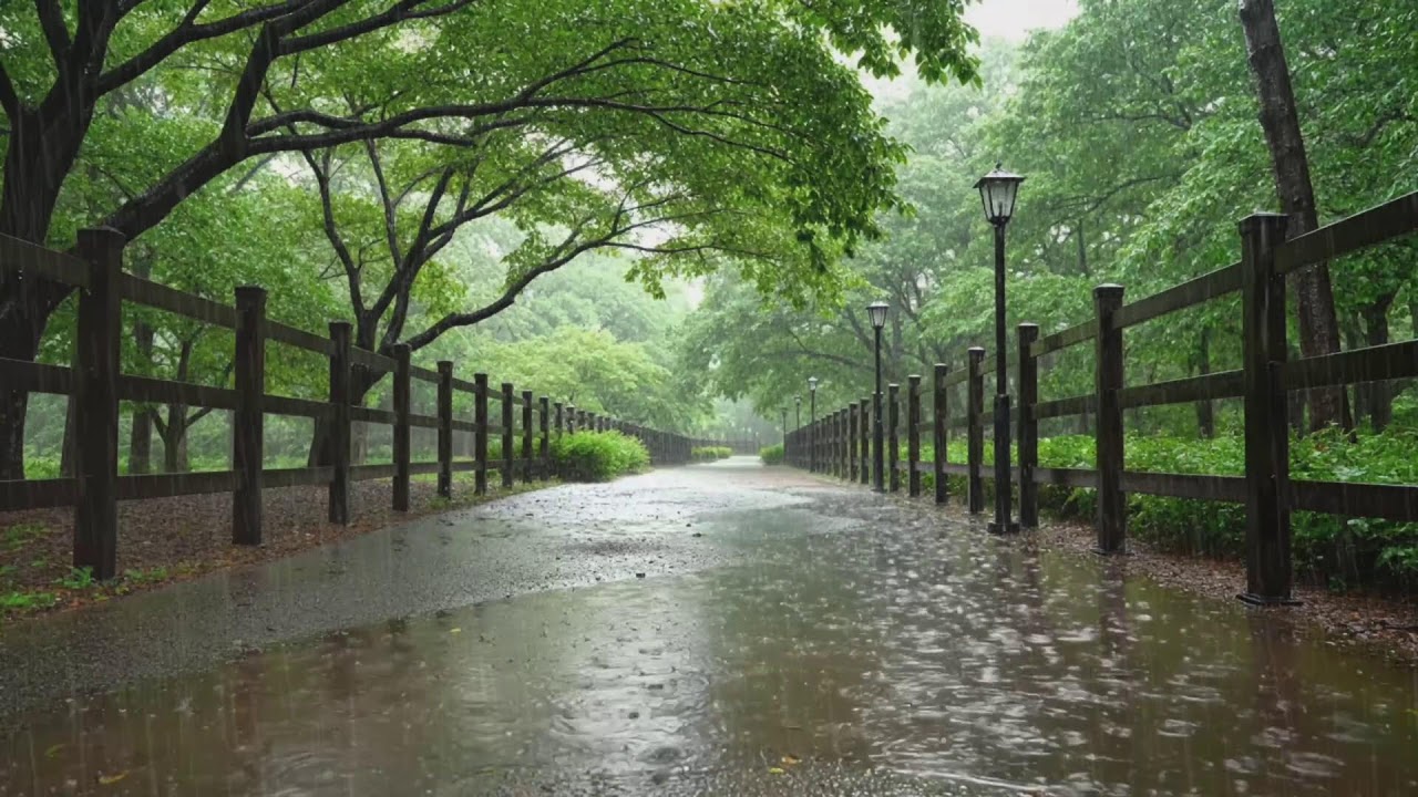 Gentle Woodland Rain Sounds | Relaxing Nature Ambience for Better Rest