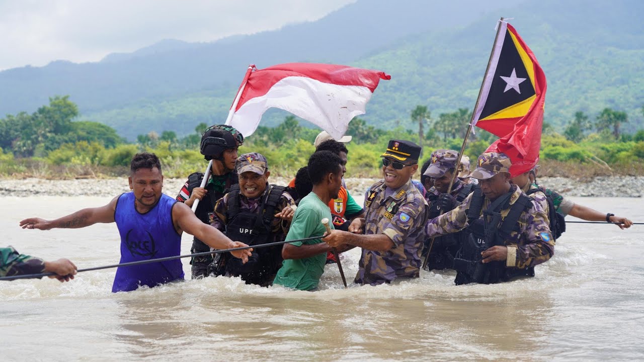 Danrem 161/Wira Sakti Pimpin Patroli Di Perbatasan RI-RDTL