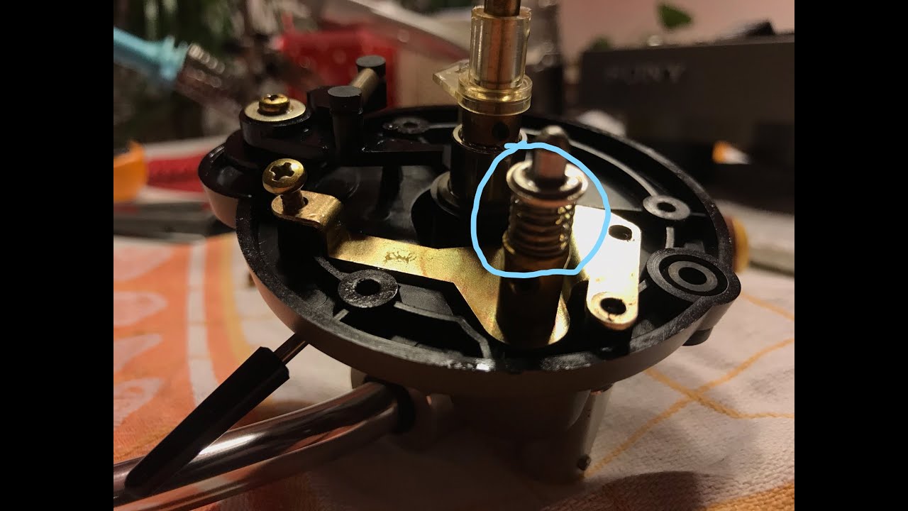 Sony PS 4300 Tone arm dampening fluid change